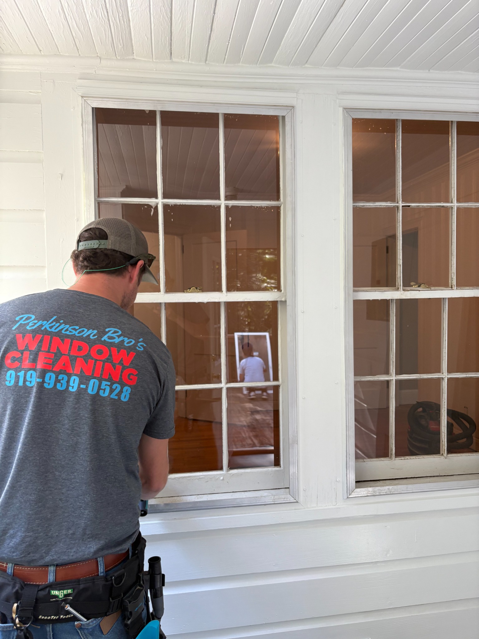 Traditional residential window detail work